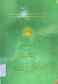 Image of ASUHAN KEPERAWATAN GERONTIK PADA LANSIA DENGAN STROKE DI WELLNESS NISHIZAKI HOSPITAL JEPANG